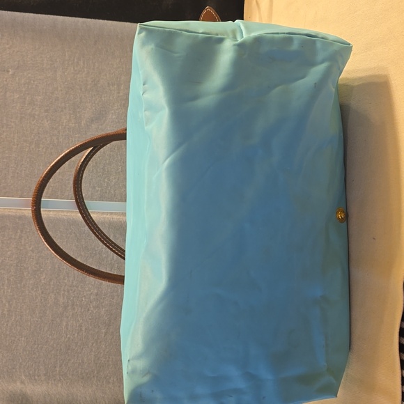 Longchamp Nylon Bag In Aqua Green - Picture 5 of 12